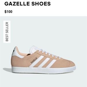 Adidas Originals Women’s Gazelle Light Pink Shoes